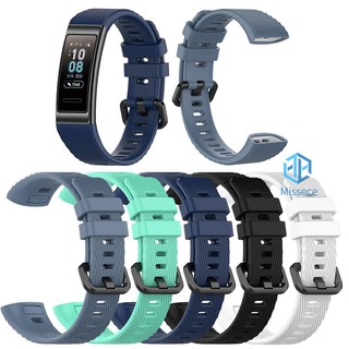 【 Brand New 】 สายนาฬิกาข้อมือ TPU สำหรับ Huawei Band 3 Pro