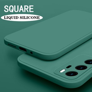 Luxury Original Square Liquid Silicone Soft เคสโทรศัพท์ For Huawei P20 P30 P40 Pro Mate20 30 Pro Phone Cover