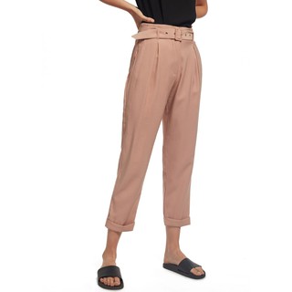 OVS Carrot-Fit Trousers With Belt And Buckle