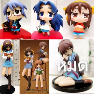 (แท้/มือ2)​ The Melancholy of Suzumiya Haruhi Yuki Nagato Uniform Ver,The sneakers Yuki Nagato figure อ่านหนังสือ