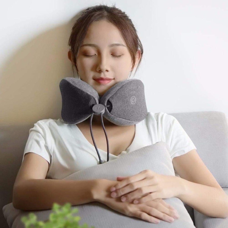 [ของใหม่] Xiaomi หมอนรองคอ แบบมีระบบนวด LF Massage Neck Pillow