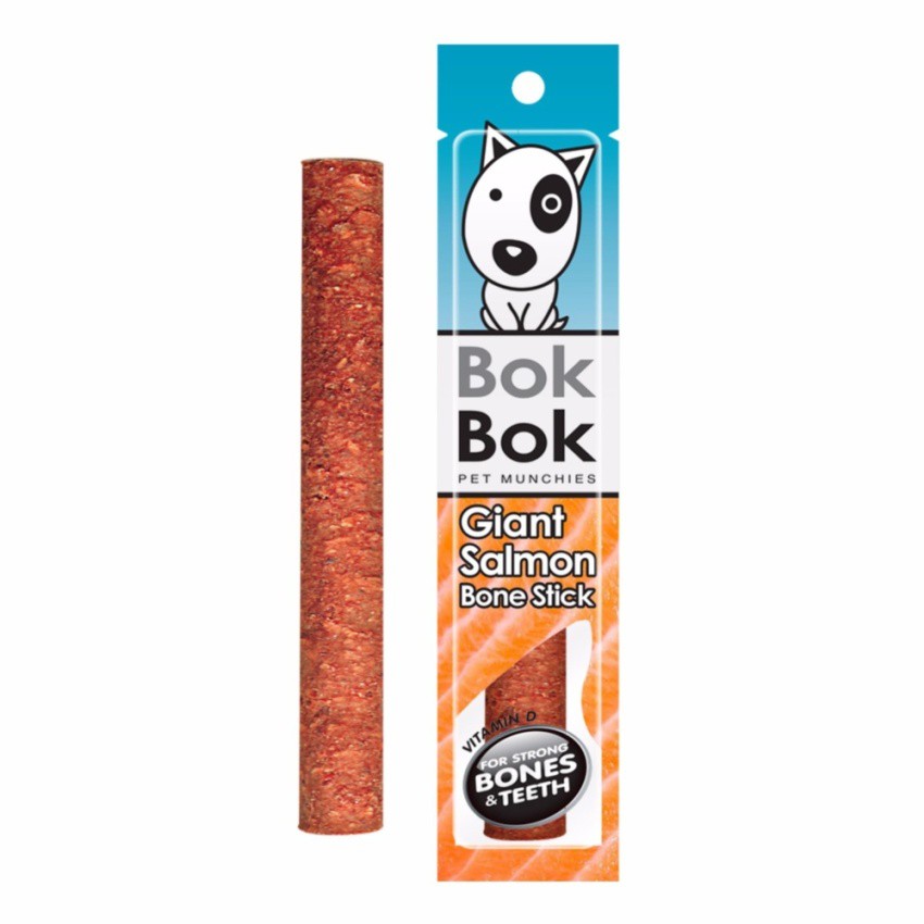 Bok Bok أصابع Giant مشكلة للكلاب من السمك (20 إصبعاً) — صورة 4