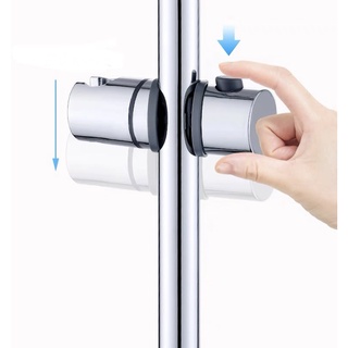 ที่จับฝักบัวแบบบาร์(รุ่นใหม่ใช้งานง่าย)แบบปุ่มกดปรับขนาด ตั้…