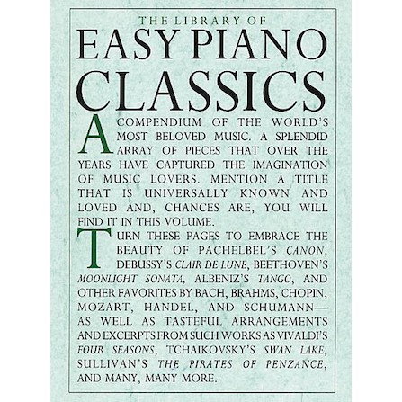 Hal Leonard The Library of Easy Piano Classics