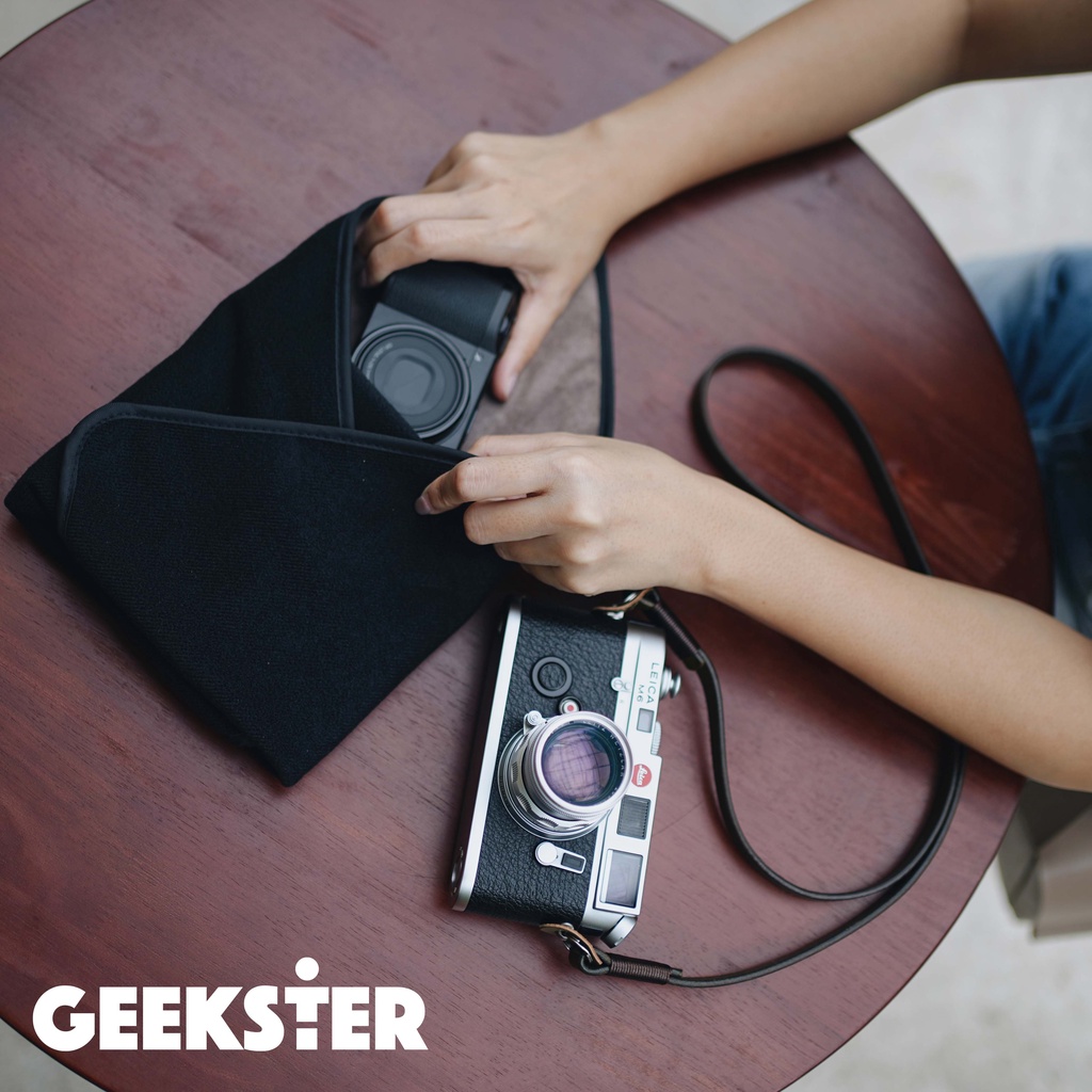 ผ้าห่อกล้อง Geekster รุ่นใหม่ ( Camera Lens Wrapping Cloth / Bag / Pouch / ผ้า / ผ้าห่อ / ถุงใส่เลนส์  )