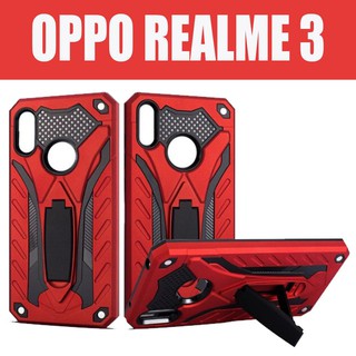 ACT เคส  OPPO Realme 3 / ออปโป เรียวมี 3 จอ 6.22 นิ้ว  ชนิด ฝาหลัง กันกระแทก    ตั้ั้้งได้