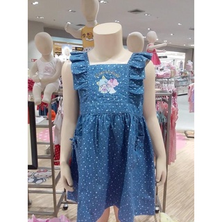 ชุดเดรส Sanrio แท้ ลดเกือบ 60 % ใหม่ป้ายห้อย Size 110 เดรสซานริโอ้ เดรส Little Twin Star