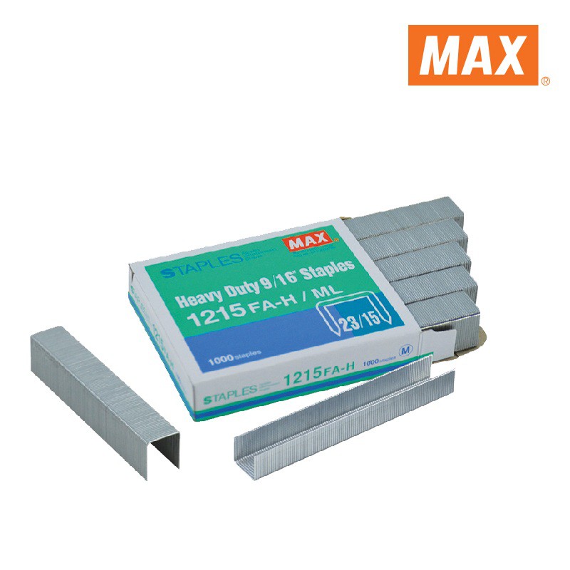 MAX แม็กซ์ ลวดเย็บกระดาษ 1215FA-H (23/15)