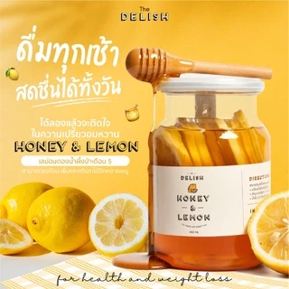 พร้อมส่ง-Honey Lemon หรือเลม่อนดองน้ำผึ้ง500ml (แช่ตู้เย็นทันที!เมื่อได้รับสินค้า)