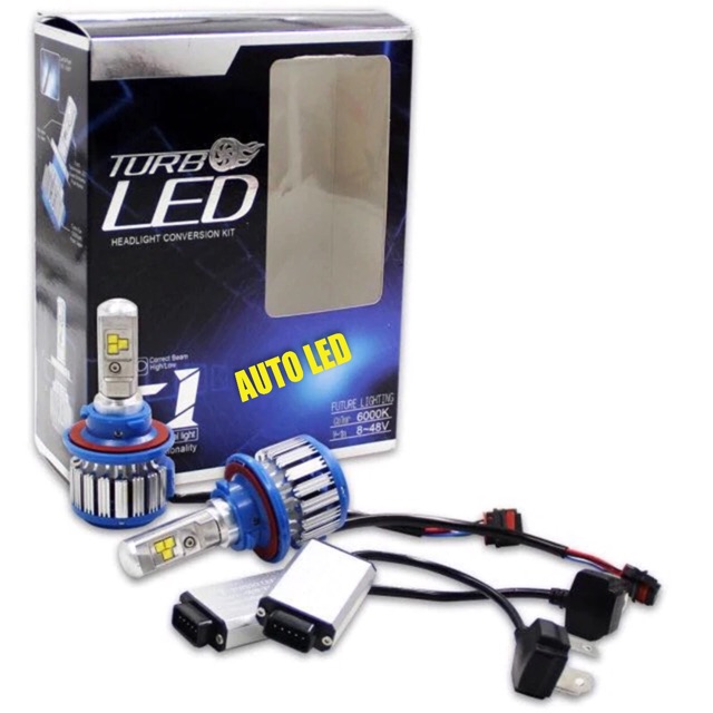 ไฟ LED รถยนต์ H4 H7 H11 H8 H9 HB3 HB4 H3 H1 Led รถรถจักรยานยนต์ T1 Turbo Led Cps ชิป A0004