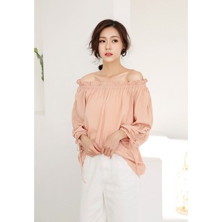 Mirror Dress เสื้อเบลาส์ Off Shoulder Sweet