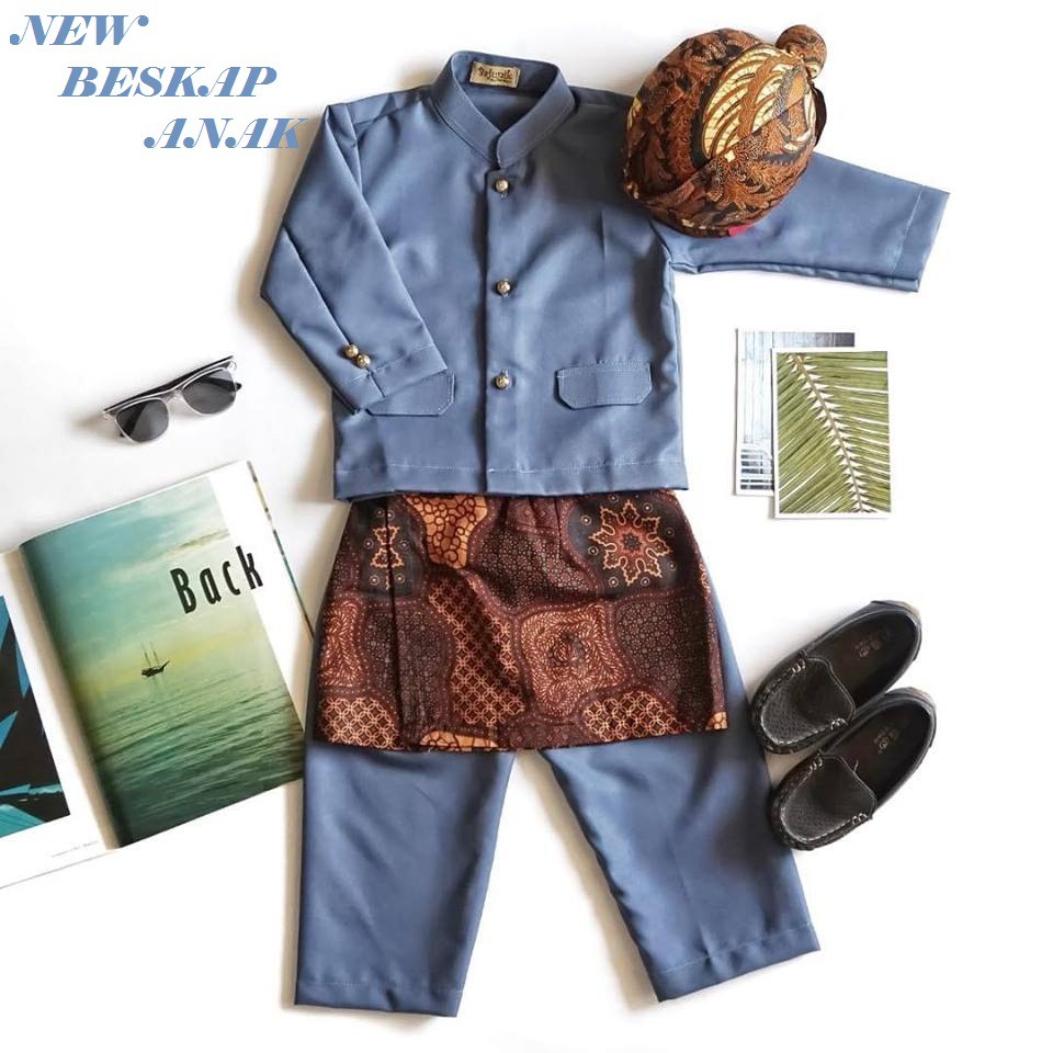 BAJUNIK_PRODUSEN BASOFI CHILDRENS/CHILDRENS TRADITIONAL CLOTHES/JAVA TITIONAL CLOTHES/PHOTOS/DARK GR