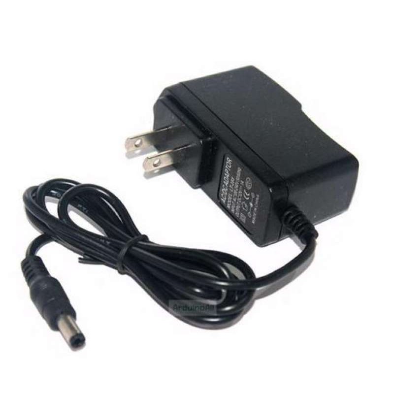 Adapter 12V 1.0A สำหรับกล้องวงจรปิด ทุกรุ่น ทุกยี่ห้อ (ปลั๊กแบน)