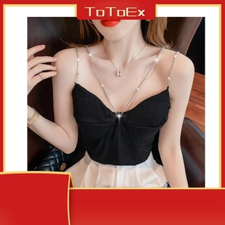 Kaka V-shaped เสื้อกั๊ก camisole สลิงขนาดเล็กสำหรับฤดูร้อนสวมใส่