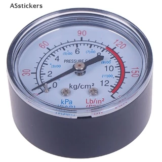 [ASstickers] เครื่องวัดความดันอากาศ 13 มม. 1/4 bsp สําหรับเครื่องอัดอากาศ