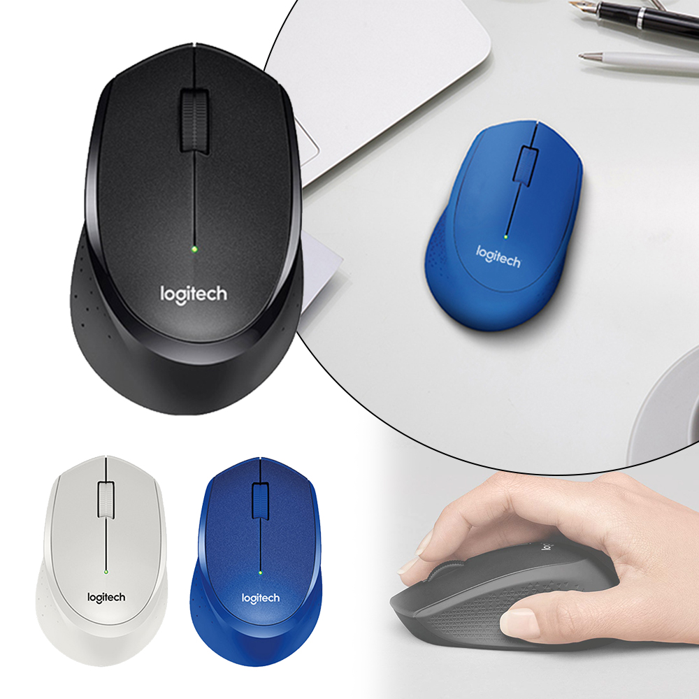 เมาส์ไร้สาย Logitech M330 2 . 4 G พร้อมตัวรับสัญญาณ Usb สําหรับ ...