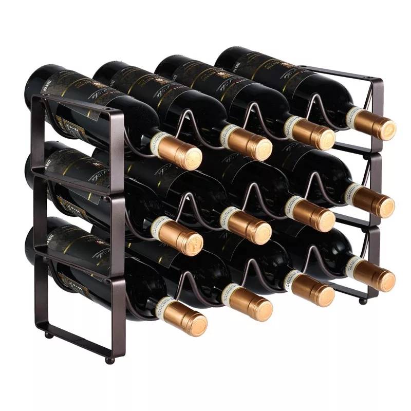 ที่วางขวดไวน์ เคาน์เตอร์บาร์ Red wine storage rack ชั้นเก็บไวน์SLQ1886💥มีพร้อมส่ง