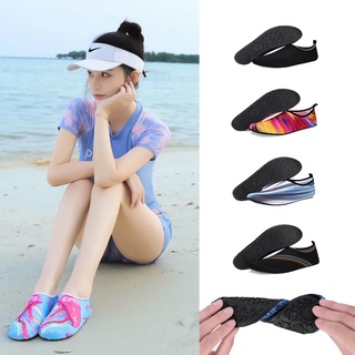 รองเท้าชายหาด รองเท้าดำน้ำ กันลื่น กันเปลือกหอย กันหินบาดเท้า Aqua Shoes