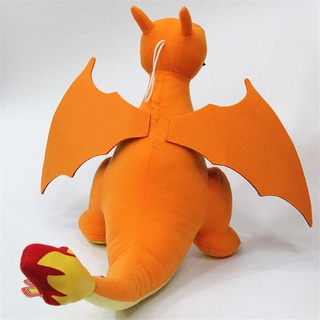 ตุ๊กตานุ่ม รูปการ์ตูนโปเกม่อน Rare Pokemon CHARIZARD ขนาด 12 นิ้ว