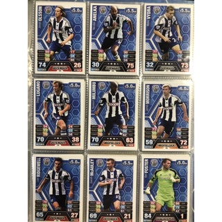 Premier League 2013/14 Topps Match Attax - West Bromwich Albion