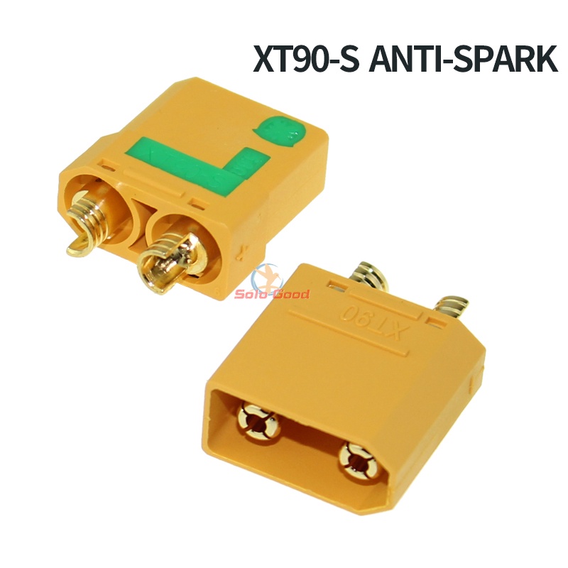 Original Amass XT90S XT90-S XT90 Connector Anti-Spark ชายหญิง Connector พร้อมที่อยู่อาศัยสําหรับแบตเ