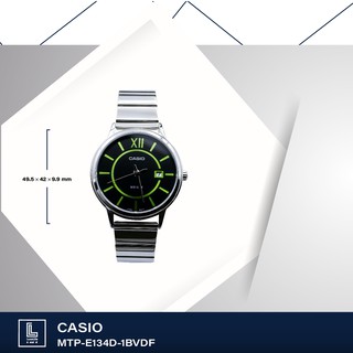 นาฬิกาข้อมือ casio รุ่น MTP-E134D-1BVDF