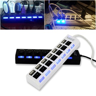 df สวิทช์เปิด/ปิด 7 พอร์ต usb 2 . 0 hub ความเร็วสูงสําหรับแล็ปท็อป pc # 26