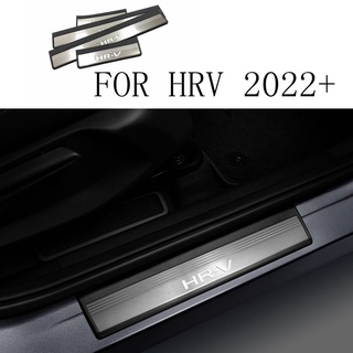 แถบเกราะภายนอก สเตนเลส กันลื่น ป้องกันรอยขีดข่วน สําหรับ Honda HRV 2022-2023