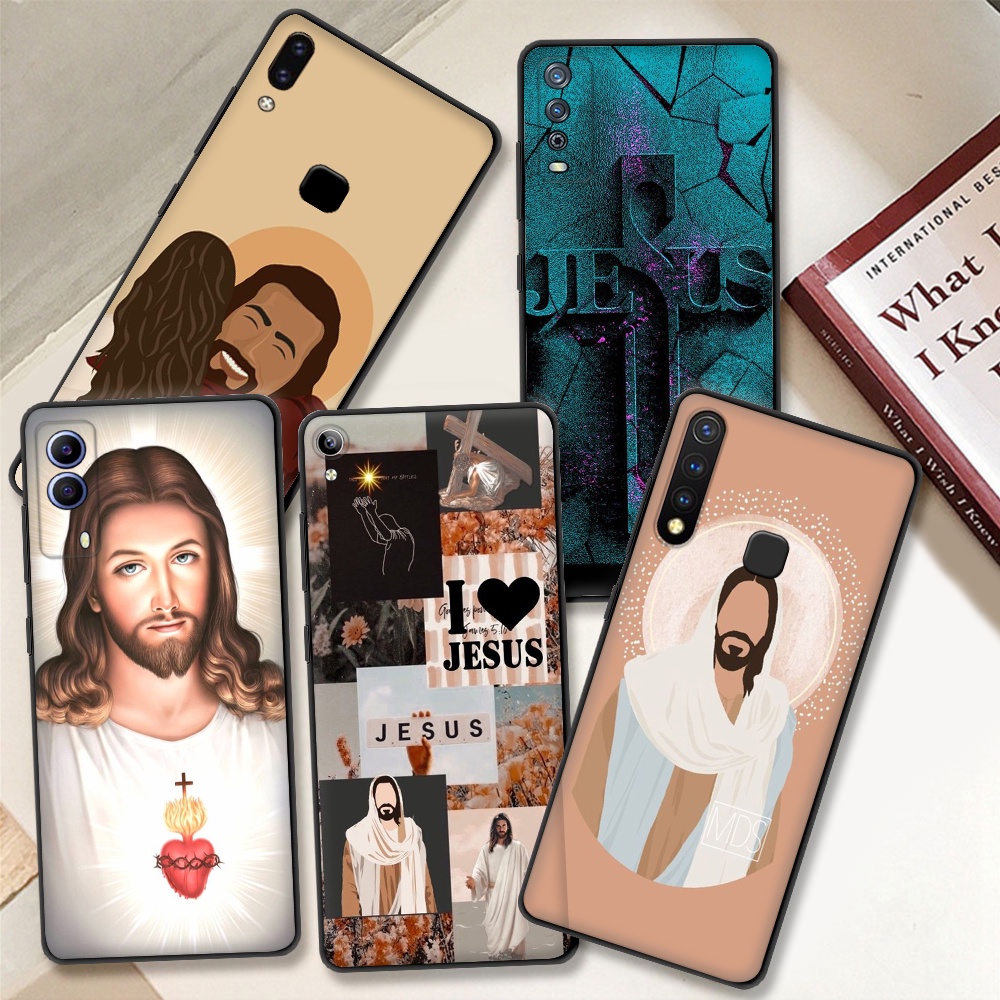 VIVO Y01 T1 Y10 Y15S Y15A T1X T1 Y75 Y21T Y32 Y21S Y20SG Y90 FS28 Jesus Christ รูปแบบโทรศัพท์มือถือก