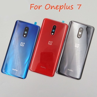 ฝาครอบแบตเตอรี่ด้านหลัง สําหรับ OnePlus 7