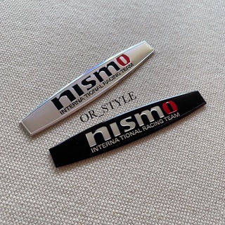 โลโก้ NISMO งานอลูมิเนียมบาง ขนาด 10x1.8cm