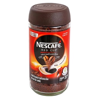 เนสกาแฟ เรดคัพ กาแฟสำเร็จรูป ชนิดขวดแก้ว ขนาด 200 กรัม Nescafe Red Cup Instant Coffee Jar Size 200 g.