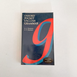 OXFORD Pocket English Grammar พจนานุกรมไวยากรณ์ภาษาอังกฤษ ฉบับปี 1990