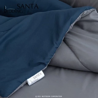 SANTA Bedding ชุดผ้าปูที่นอนพร้อมผ้านวม สีกรม สีเทาเข้ม