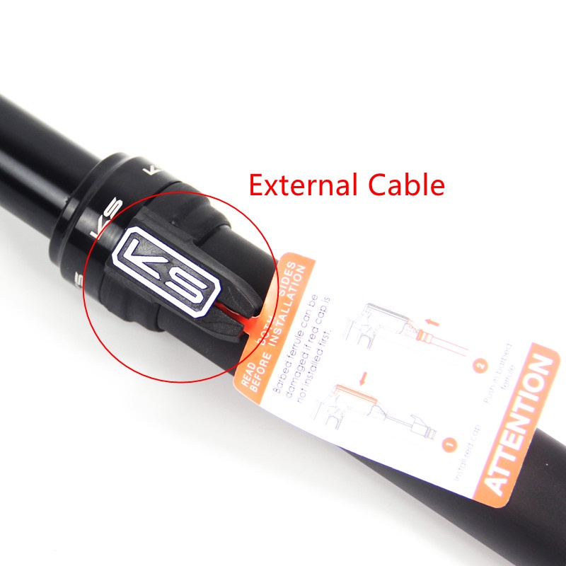 Ks Seatpost E20 E20-i พร้อมรีโมตคอนโทรล 30.9 31.6 มม. 100 125 มม. EXA ราคา ถูกที่สุด ดีลบีเคเค แกลเลอรีภาพที่ 5