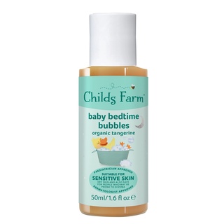 ชายด์ ฟาร์ม สบู่ทำฟอง สำหรับทารก ออร์แกนิค แทนเจอรีน 50 มล. (Childs Farm Baby Bedtime Bubble, organic tangerine 50ml)