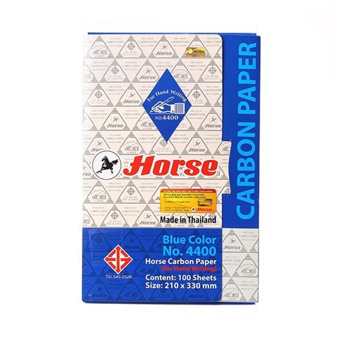 [COVER]กระดาษคาร์บอน A4 Horse L1
