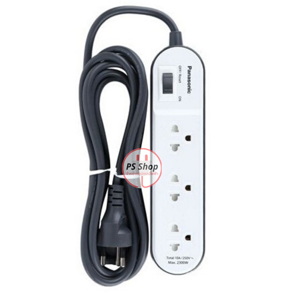[ครบทุกรุ่นจบที่เดียว]ปลั๊กไฟ PANASONIC ®พานาโซนิค ปลั๊กพ่วง ปลั๊ก3ตา มีUSB  Perfect Fit 10A2300วัตต์และรุ่น16A3500วัตต์ รูปที่ 8
