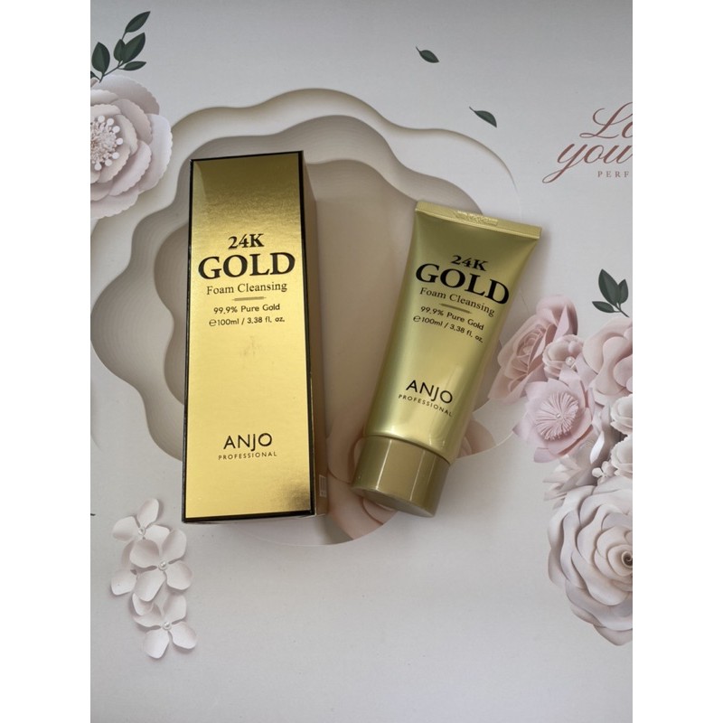 24K Gold Foam Cleansing ANJO