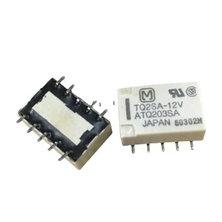 Original Panasonic สัญญาณรีเลย์ TQ2SA-5V-Z TQ2SA-12V-Z patch 10 pin 2A