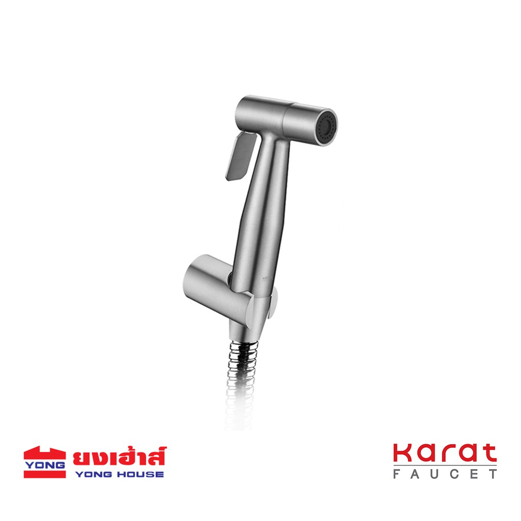Karat Faucet ชุดฉีดชำระ รุ่น KA-04-361-63 สายสแตนเลส ยาว 120 ซม. พร้อมขอแขวน