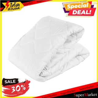 ผ้ารองกันเปื้อน TWIN SIZE H&amp;L STYLE สีขาว ผ้ารองกันเปื้อน MATTRESS PROTECTOR H&amp;L STYLE T WHITE