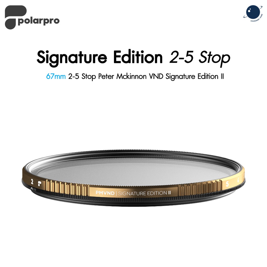 PolarPro 67mm 2-5 Stop Peter Mckinnon VND Signature Edition II ประกันศูนย์ไทย