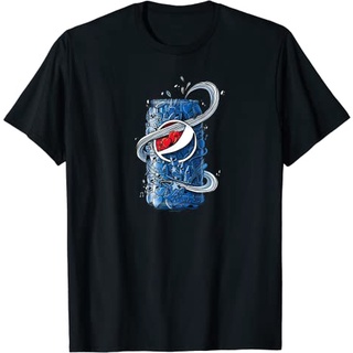 เสื้อยืดผ้าฝ้ายพรีเมี่ยม เสื้อยืด พิมพ์ลาย Pepsi Doodle Can สําหรับผู้ชาย