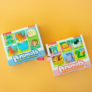 จิ๊กซอว์ภาพสัตว์ Animals Jigsaw Puzzles (ซื้อแยกกล่องได้)