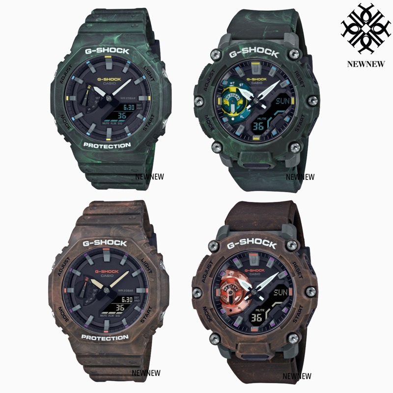 G-SHOCK ของแท้ประกันศุนย์ 1ปี GA-2100FR-3 GA-2100FR-5 Ga-2200MFR-3 GA-2200MFR-5