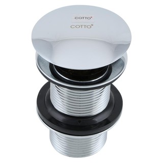 สะดืออ่างล้างหน้าแบบกด COTTO CT665N(HM) สะดืออ่างล้างหน้าแบบกด จาก COTTO รุ่น CT665N(HM) ใช้ติดตั้งร่วมกับอ่างล้างหน้าสำ