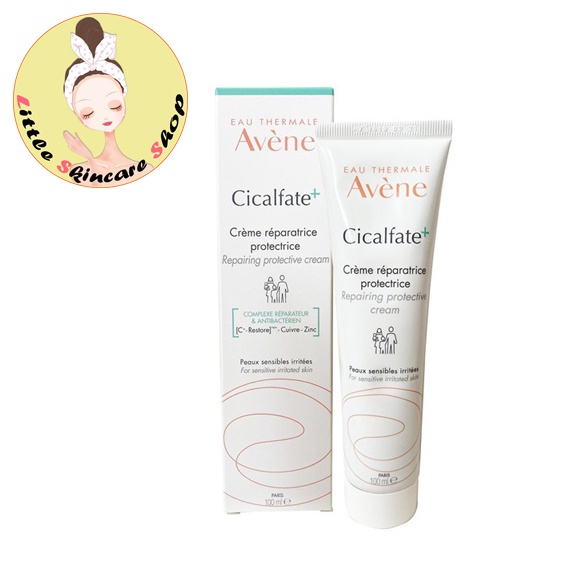 (พร้อมส่ง) ส่งฟรี avene cicalfate repairing protective cream 100 ml XeraCalm A.D. Soothing Concentrate
