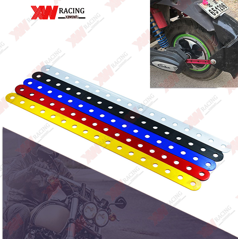 XW RACING อลูมิเนียมเจาะรู มิเนียมรู ยาว 30 ซม 17รู ใช้ยึดเฟรมรถ ใช้ยึดเอนกประสงค์ ชุดสีรถ ไม่เป็นสนิมง่าย ตกแต่งบ้าน Kawasaki