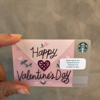 Starbucks card การ์ดเปล่าไม่ขูดพิน